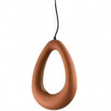 Φωτιστικό Κρεμαστό 17cm ντουί G9 230V Γύψινο Τερακότα 4103-B-T